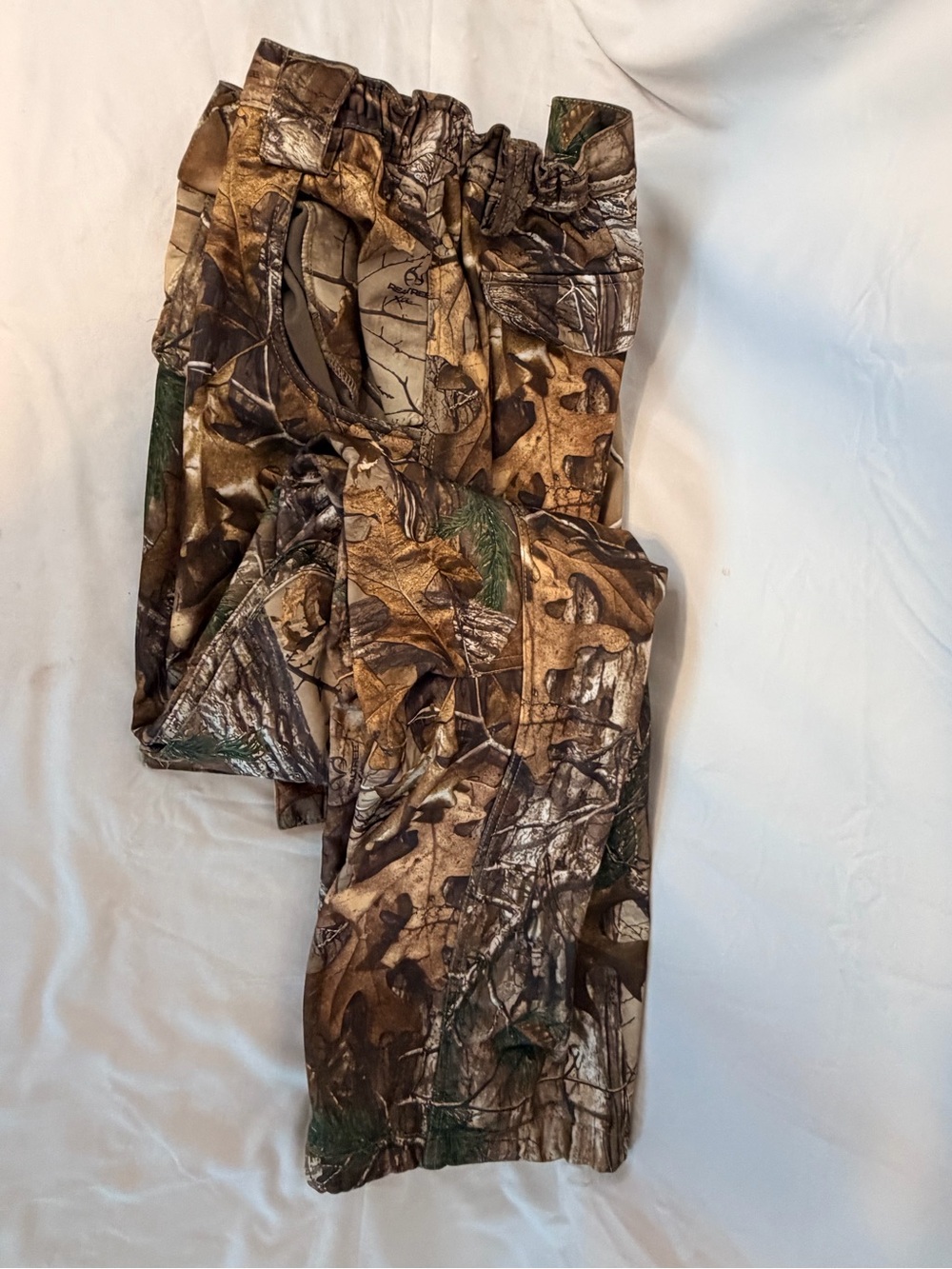 Red Head Cargo Pants Mens Realtree Xtra Camo Fleece Lined Hunting Outdoor-2XL